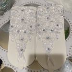 𝅺BRIDAL Gloves White White Photo 1