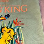 Disney Lion King light green cotton tote bag with young Simba and Zasu flawed Photo 11