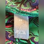 Aerie  Paisley Jogger style Pants in Green and Pink size M Photo 4