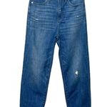 Madewell  Classic Straight Jeans Women’s Size 24 Novello Wash Distressed Hem Photo 2
