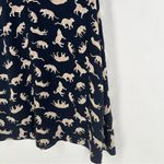 J.Crew Factory Cheetah Novelty Print V-Neck Short Sleeve Wrap Mini Dress Size 4 Photo 13