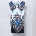 Maggy London  Women’s Avant Garde Patterned Midi Dress Photo 1