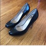 Dolce Vita Black Leather Stiletto Platform Pump Heels Sz 6 Photo 1