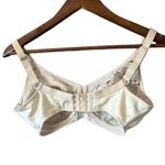 Adonna JCPenney Madonna Beige Lace Bra 34D Floral Full Coverage Vintage Lingerie Photo 5