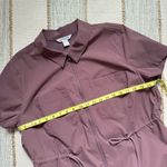 Athleta  Cinch Mauve Full Zip Short Sleeves Water-Repellent Top Women’s Large Photo 7