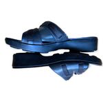 Lands' End | Women’s Black Slide Sandals sz 7 Photo 2