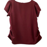 Love j  2XL burgundy blouse Photo 1