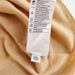 Vince  Melange V-Neck Wool Cashmere Sweater in Sand Photo 8