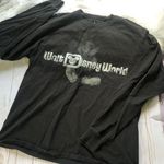 Walt Disney World long sleeve black tee size L Size L Photo 0