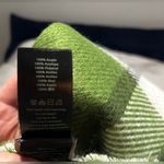 Hunter  Heavyweight Green Plaid Scarf. NWT Photo 3