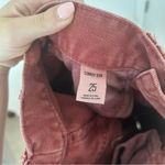 BDG Red Issa High Waisted Cowboy Jeans Photo 6