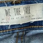 We The Free  People Great Heights Distressed Skinny Jeans Womens 25 Fray Fringe Photo 5