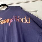 Disney Walt  World50th Anniversary Spirit Jersey Purple Sweatshirt Cotton Size XL Photo 7