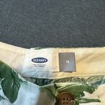 Old Navy Tropical Green Leaf Print Women's Shorts  Womens 14 Summer Vaca Photo 1