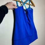 Lululemon SALE! Blue  Workout Cami Size 2 VGUC Photo 3