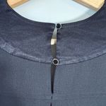 Maeve by Anthropologie Deep-V Dress Women's Small Black Slits Classic LBD NWOT Photo 12