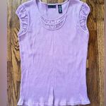 Apostrophe 🦋 Women’s Floral Detail T-shirt Large Photo 0