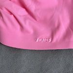 SKIMS Naked Plunge Wireless Bra Bright Pink XL Unlined Seamless Hook Back Photo 7