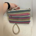 The Sak  Woman’s Rainbow Colorful Crochet Bohemian Boho Crossbody Bag Photo 4