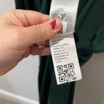 Gap Green Maxi Dress L Tall NWT Holiday Party Long Sleeve Emerald Evening Photo 9