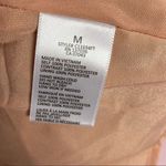 Paper Crane Double Print Faux Wrap Peplum Tank Top Blouse Rust Tan Medium NWT Photo 11