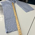 Laundry by Shelli Segal Geometric Blue & White Stretch Cotton Crop Pants Size 2 Photo 12