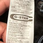 G-Star  Raw Denim Ford Straight Denim Blue Jeans Size W27 L32 EUC #1922 Photo 9