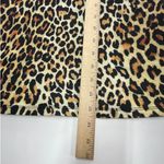 ZARA  Dress Womens Small‎ Yellow Black Leopard Square Neck Mini Stretch Knit Photo 6