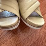 Eileen Fisher Women’s Kye Nappa Leather Sandals Puffy Slide Butter Leather, Sz 10 Photo 2