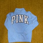 Victoria's Secret PINK Quarter Zip Sweatshirt Photo 2