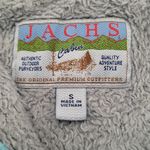 JACHS Cabin Fuzzy Fleece Snap Pullover Jacket Womens Size Small Blue Photo 5
