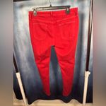 Just Black Vibrant Red Skinny Jeans Photo 1