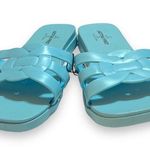 Aqua Slides Women's 7/8. Perfect Beach Sandals! Brand New! Blue Size undefined Photo 2