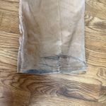 Louise Paris Suede Leather Pants Women's Size 15 Tan Brown Western Style Photo 5