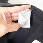 Etica Isabelle Puff Sleeve Mini Shirt Dress in Black Photo 5