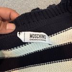 Moschino  Striped Ruffled Cropped Cardigan size us 8 Photo 6