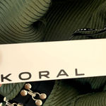 Koral NWT Conclude Rib Skirt in Crocodile Green Photo 7