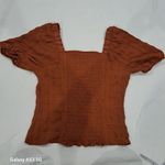 BCX  Women's Rust Top Size XS Photo 3