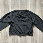 Free People Black Stars Align Cotton Eyelet Top Size Small Photo 5