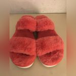 Koolaburra by Ugg Koolaburra By Uggs women Peach rose fluffy slide slipper sandals US 9 Euro 40 Photo 5