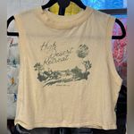 Spiritual Gangster NWOT Anthropologie Retreat Crawford Crop Tank - canvas - M Photo 8