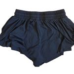 WSIRMET Flowy Stylish Women's Blue Athletic Shorts! Navy Blue Women's Shorts Size M Photo 1