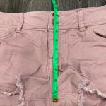 Refuge  Light Pink Mid-rise Jean Shorts Photo 6