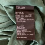 AQUA Green Sequined One Shoulder High Low Midi Sheath Cocktail Dress Size 8 by Photo 10