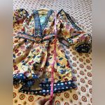 Farm Rio NWT  Superbloom Tapestry Cream Romper size medium retails $220 Photo 6