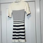 Free Assembly Women's Striped Navy and White Dress size small. NWT! Blue Photo 10
