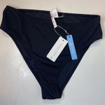 Cupshe  NWT Women’s‎ Black Bikini Bottom High-Cut Swimwear Size M Photo 0
