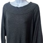 We The Free  Palisades Off-the-Shoulder Dark Charcoal Sweater Coastal Comfort S Photo 3
