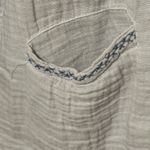 Mododoc Open‎ Front Long Gauzy Lightweight Blazer Size Small Gray Photo 2