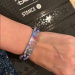 Disney Megan Vintage 90s Purple TieDye Leather Bracelet Mickey Mouse DisneyWorld Canada Photo 3
